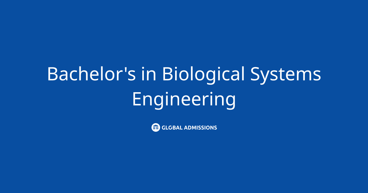 Bachelor's in Biological Systems Engineering at University of Nebraska